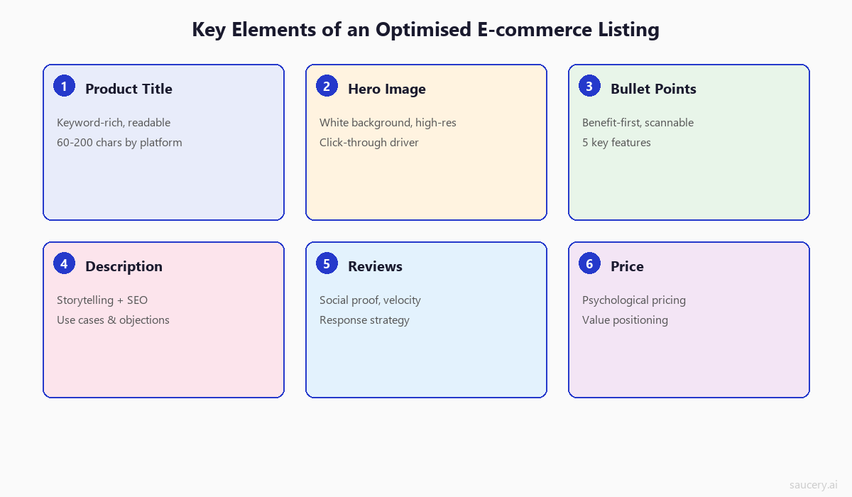 Ecommerce Listing Elements